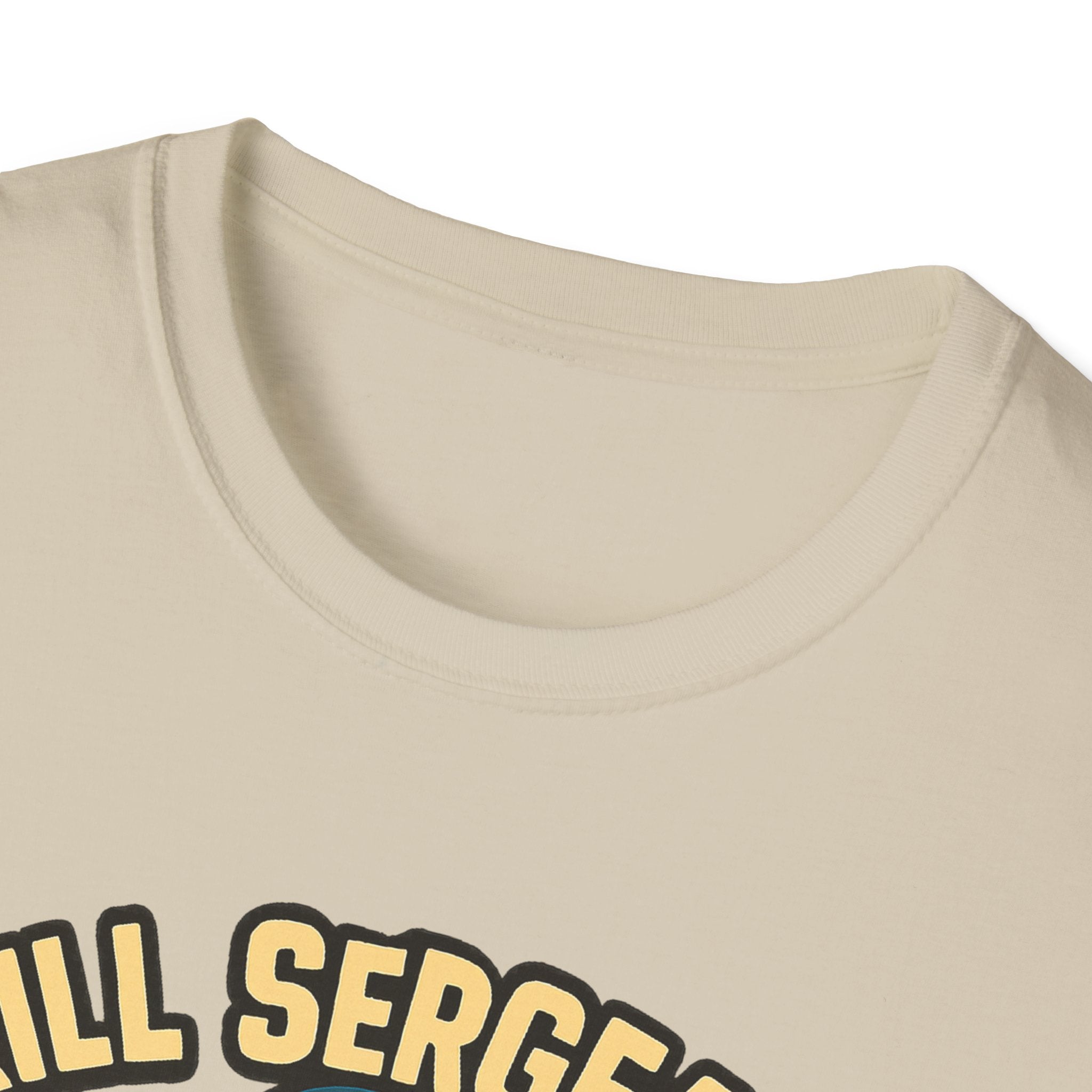 Fathers Day Gift Grill Sergeant T-Shirt Funny BBQ Dad Tee