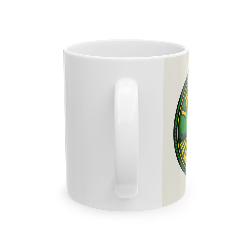 Landscaper for Men Lawn And Order Funny Coffee Mug