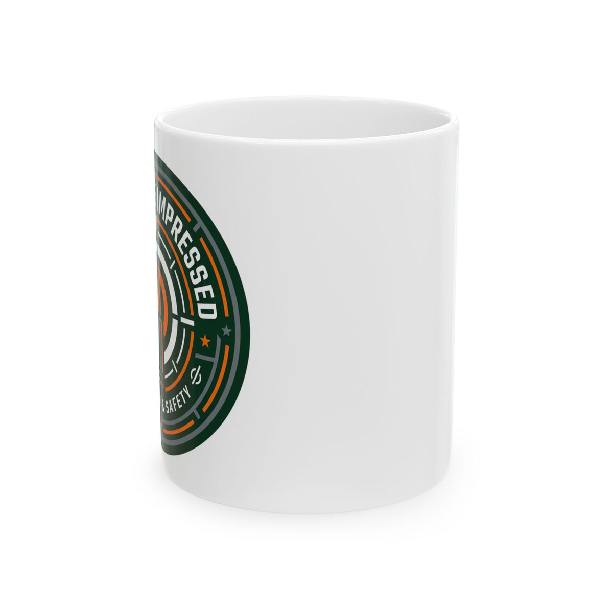 Gun Owners Mug Caliber Me Impressed Funny Coffee Cup