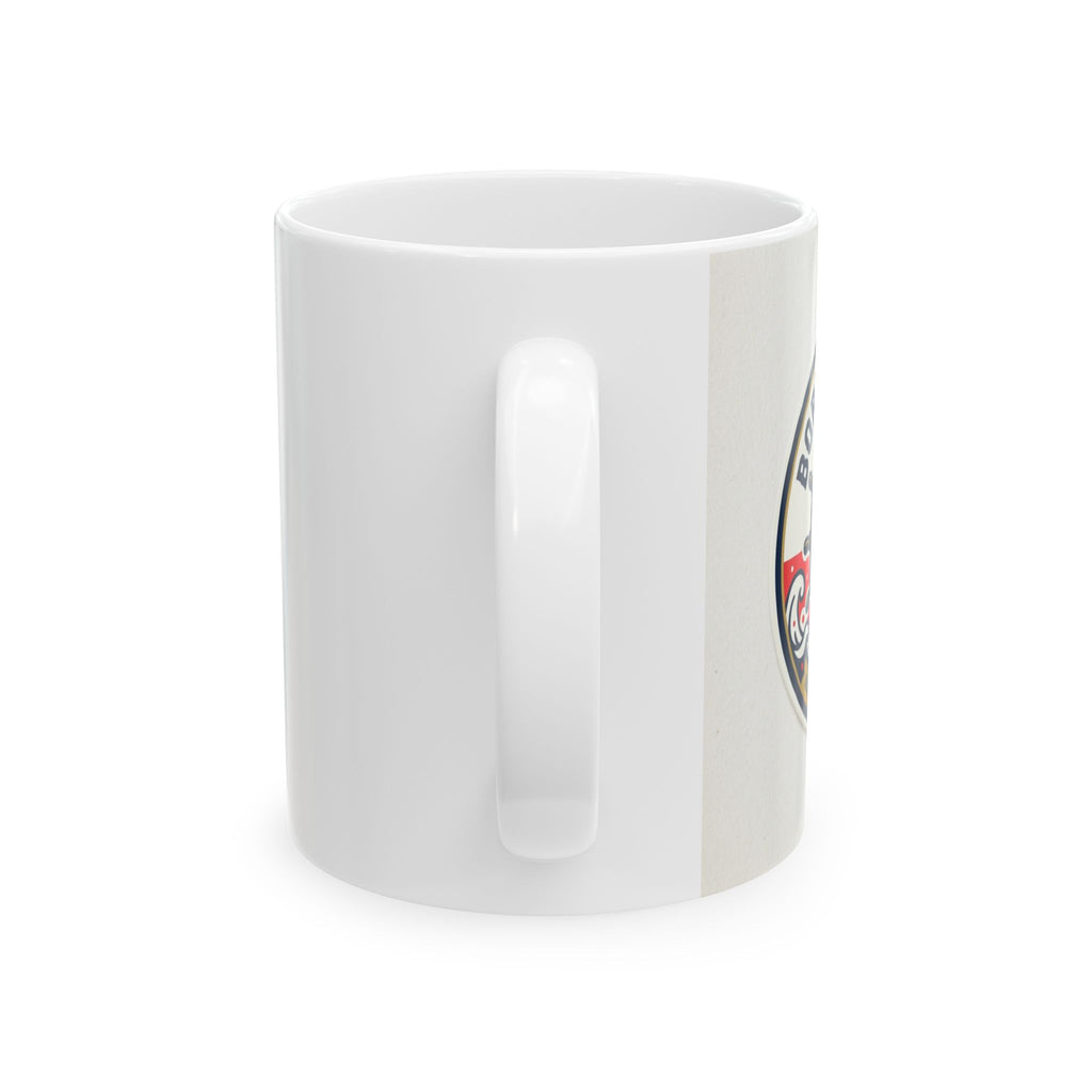 Boating for men Born To Helm Ceramic Coffee Mug 11oz