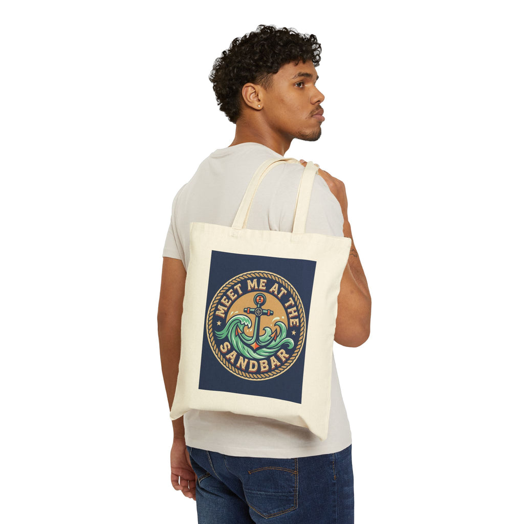 Boating for Men Meet Me At The Sandbar Tote Bag