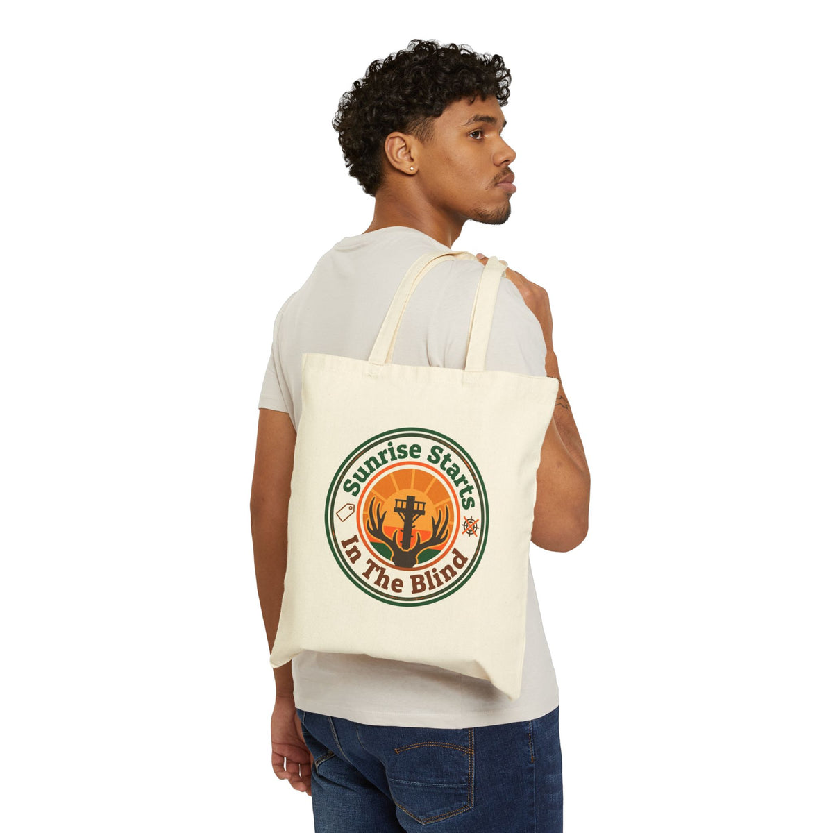 Hunters Sunrise Starts In The Blind Tote Bag