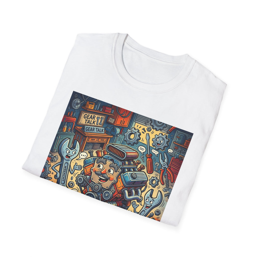 Mechanic for men Engine Whisperer Crew Neck T-Shirt
