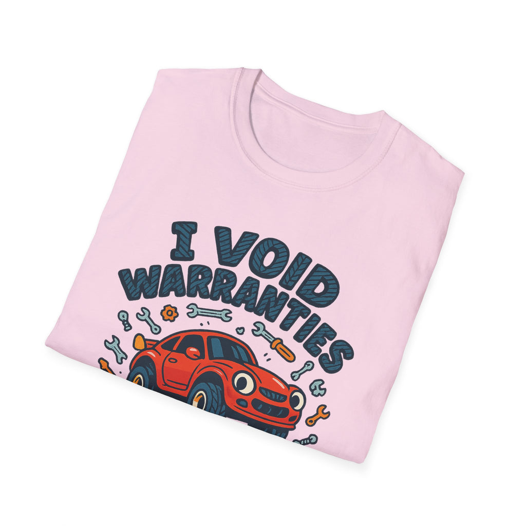 Gift for Car Guy Shirt I Void Warranties Funny Mechanic T Shirt