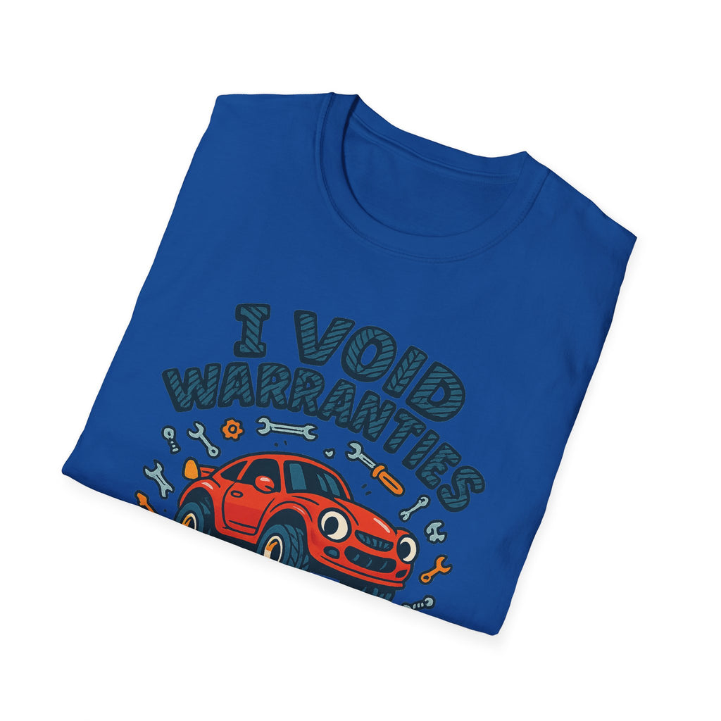 Gift for Car Guy Shirt I Void Warranties Funny Mechanic T Shirt