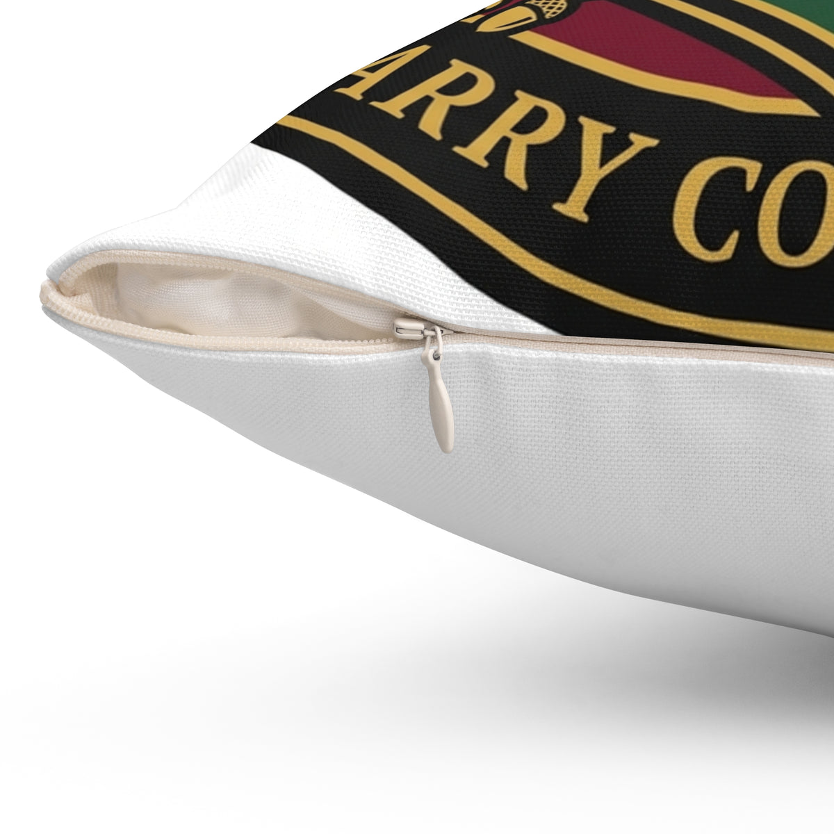 Gun Owners Keep Calm Carry Concealed Pillow for Home Decor