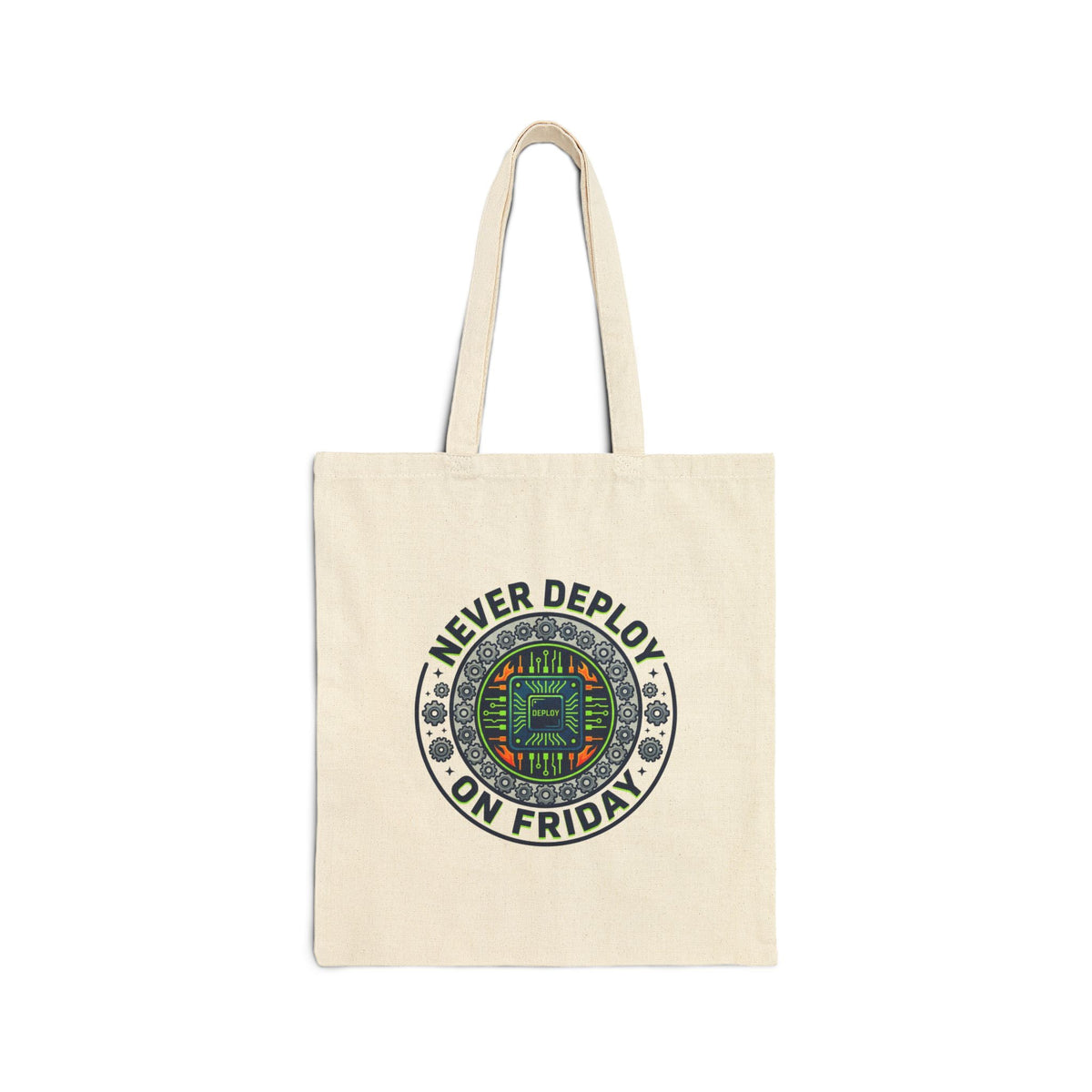 Tech Guy Never Deploy On Friday Tote Bag for Developers