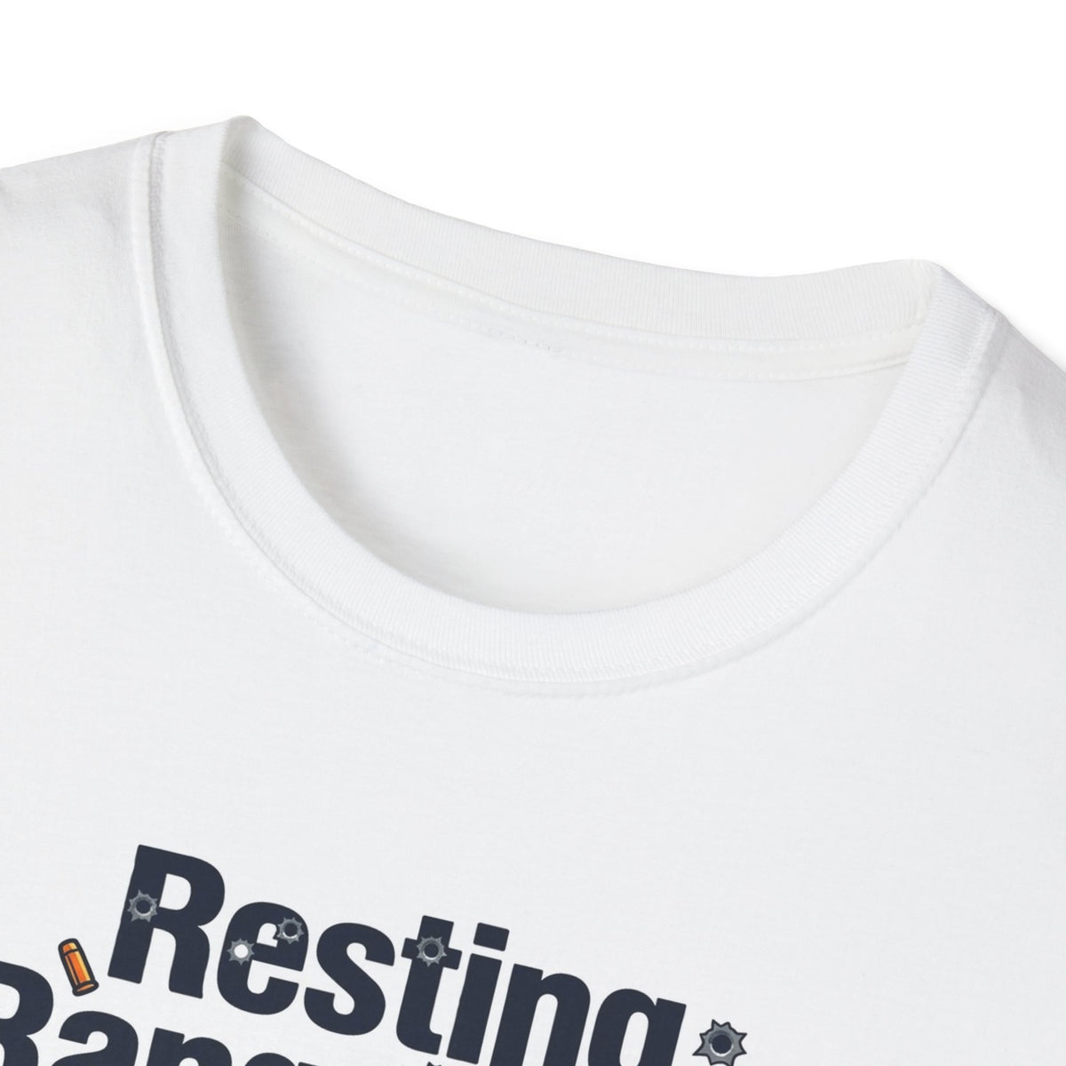 Gun owners Resting Range Face Shirt Humorous Tee for Enthusiasts