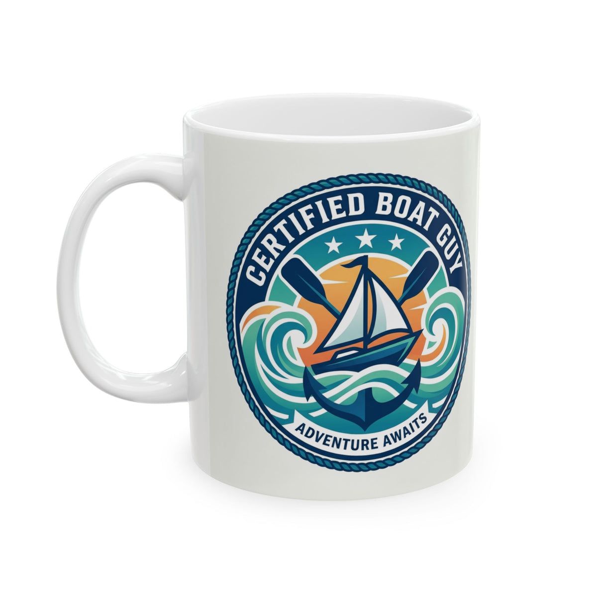 Boating for Men Mug Ideal for Nautical Enthusiasts