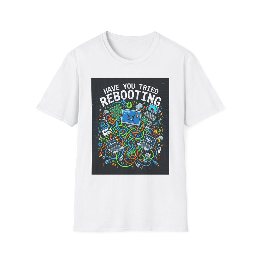 Tech Guy Shirt Have You Tried Rebooting Fun Tee