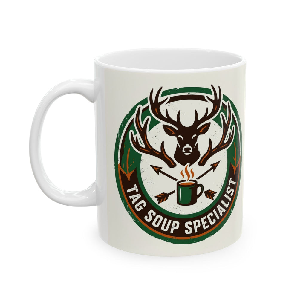 Hunters Tag Soup Specialist Mug Funny Coffee Lover