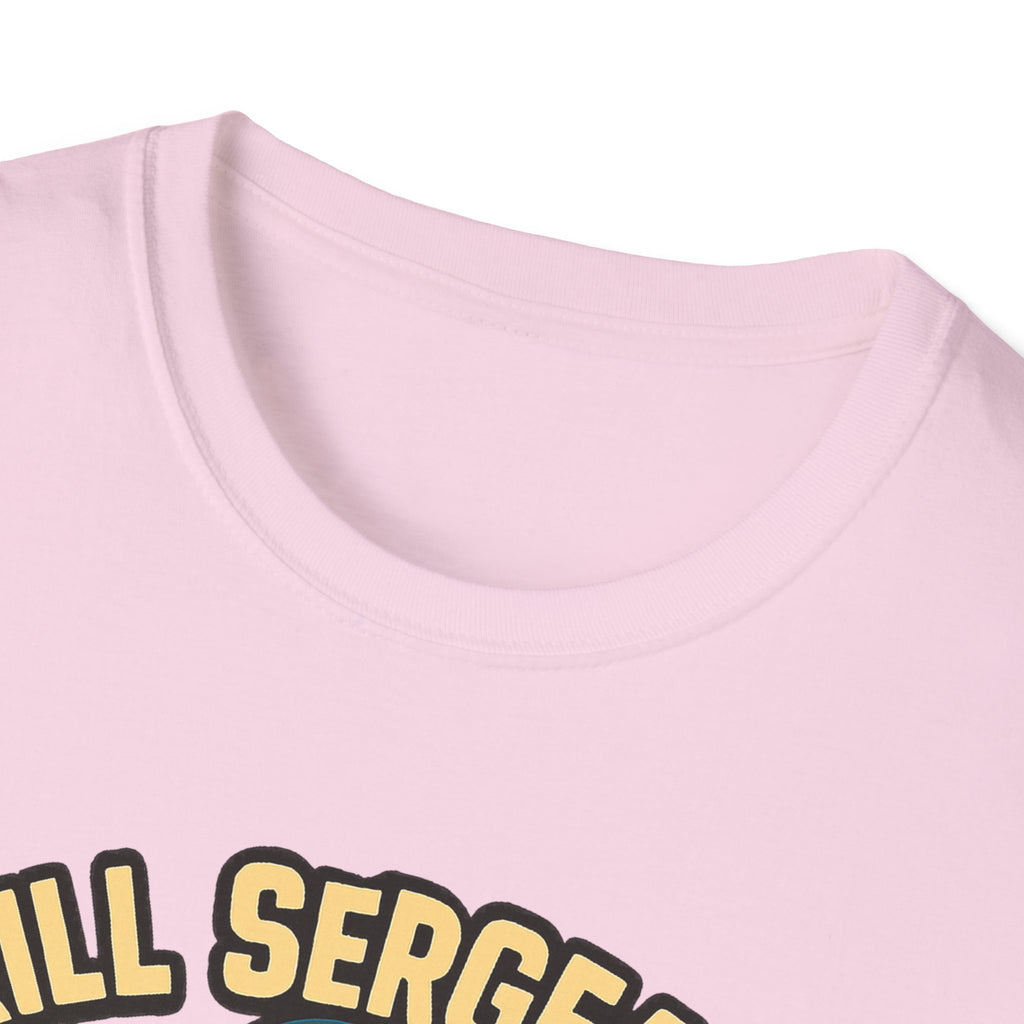 Fathers Day Gift Grill Sergeant T-Shirt Funny BBQ Dad Tee