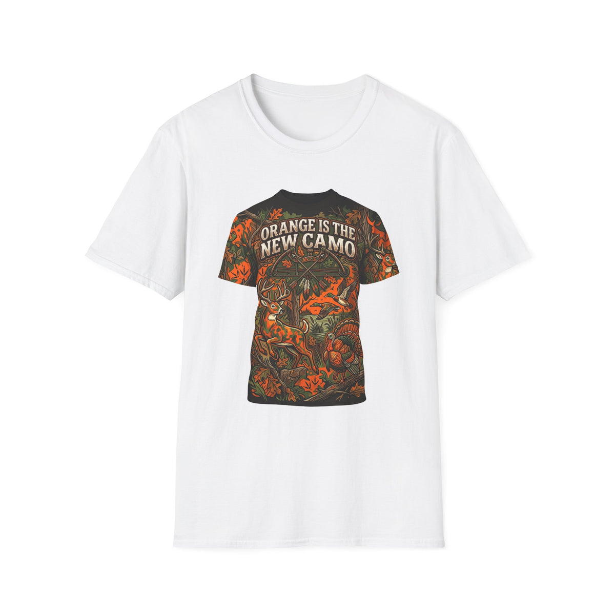 Hunters Shirt Orange Is The New Camo Funny Hunting Apparel