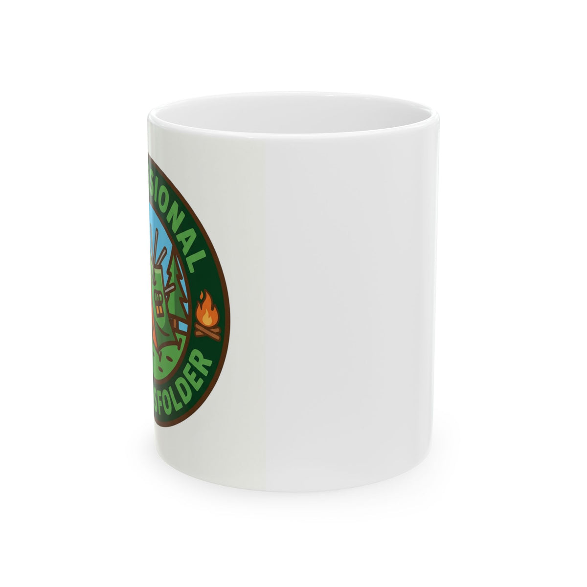 Camping for men Professional Tent Misfolder Funny Coffee Mug
