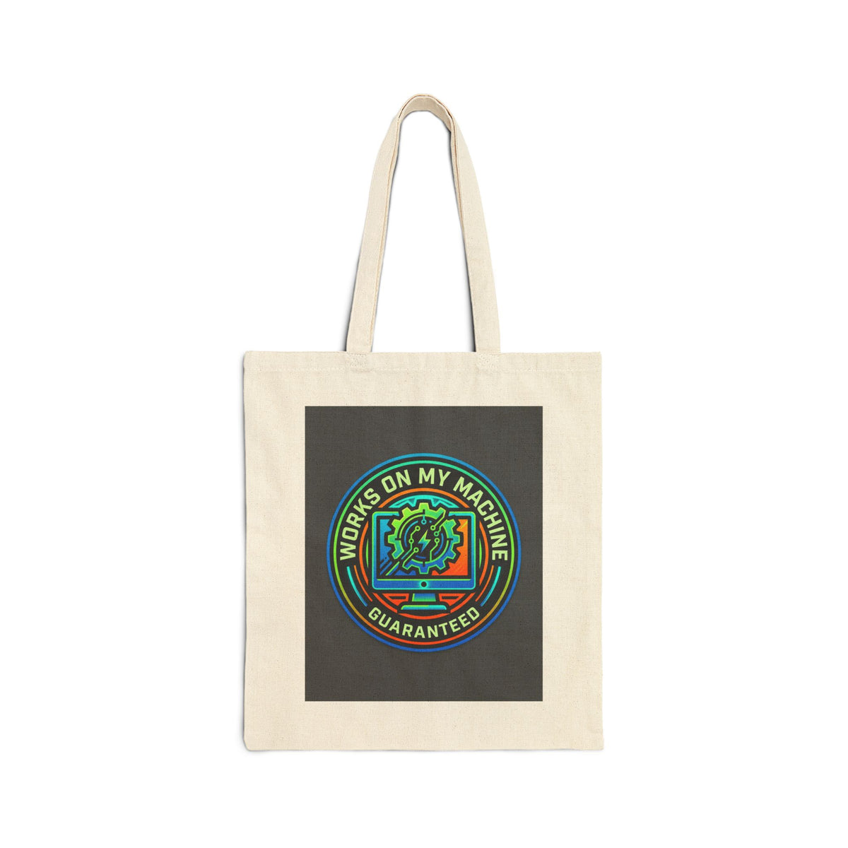Tech Guy Tote Bag Works On My Machine Funny Tech Humor