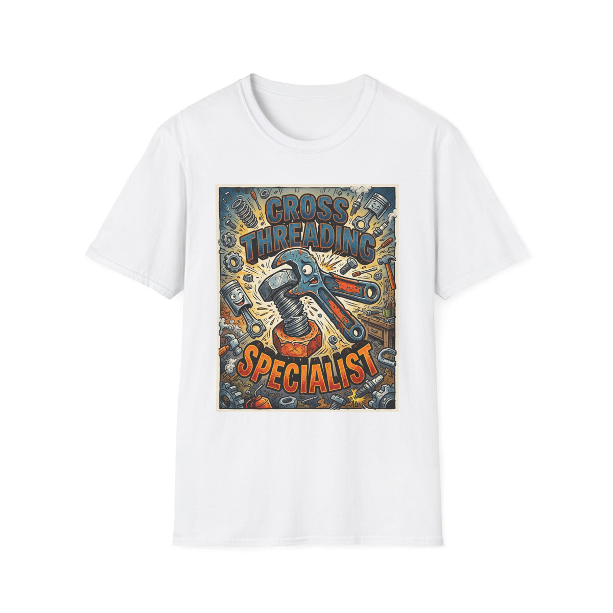Mechanic for Men Cross Threading Specialist Shirt