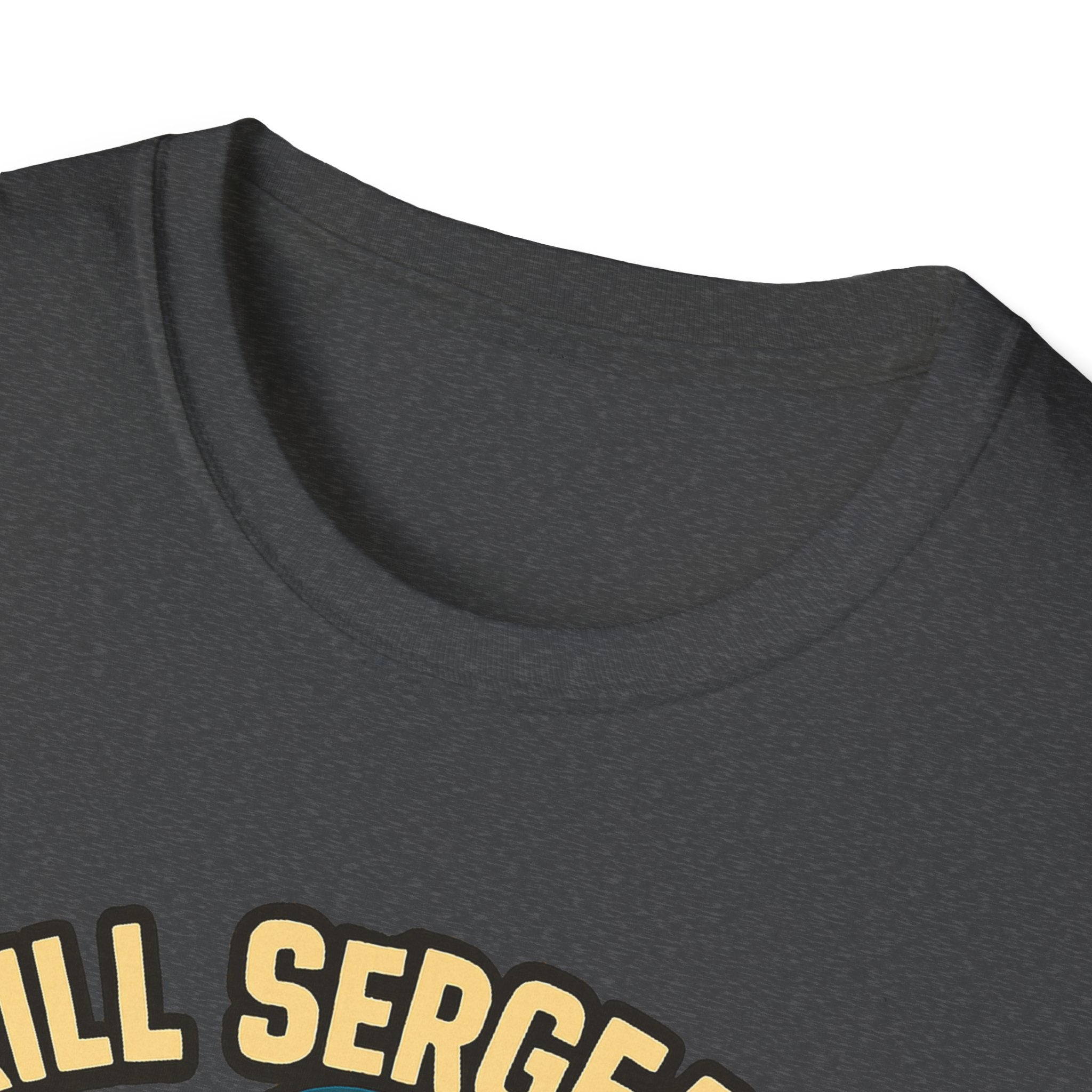 Fathers Day Gift Grill Sergeant T-Shirt Funny BBQ Dad Tee