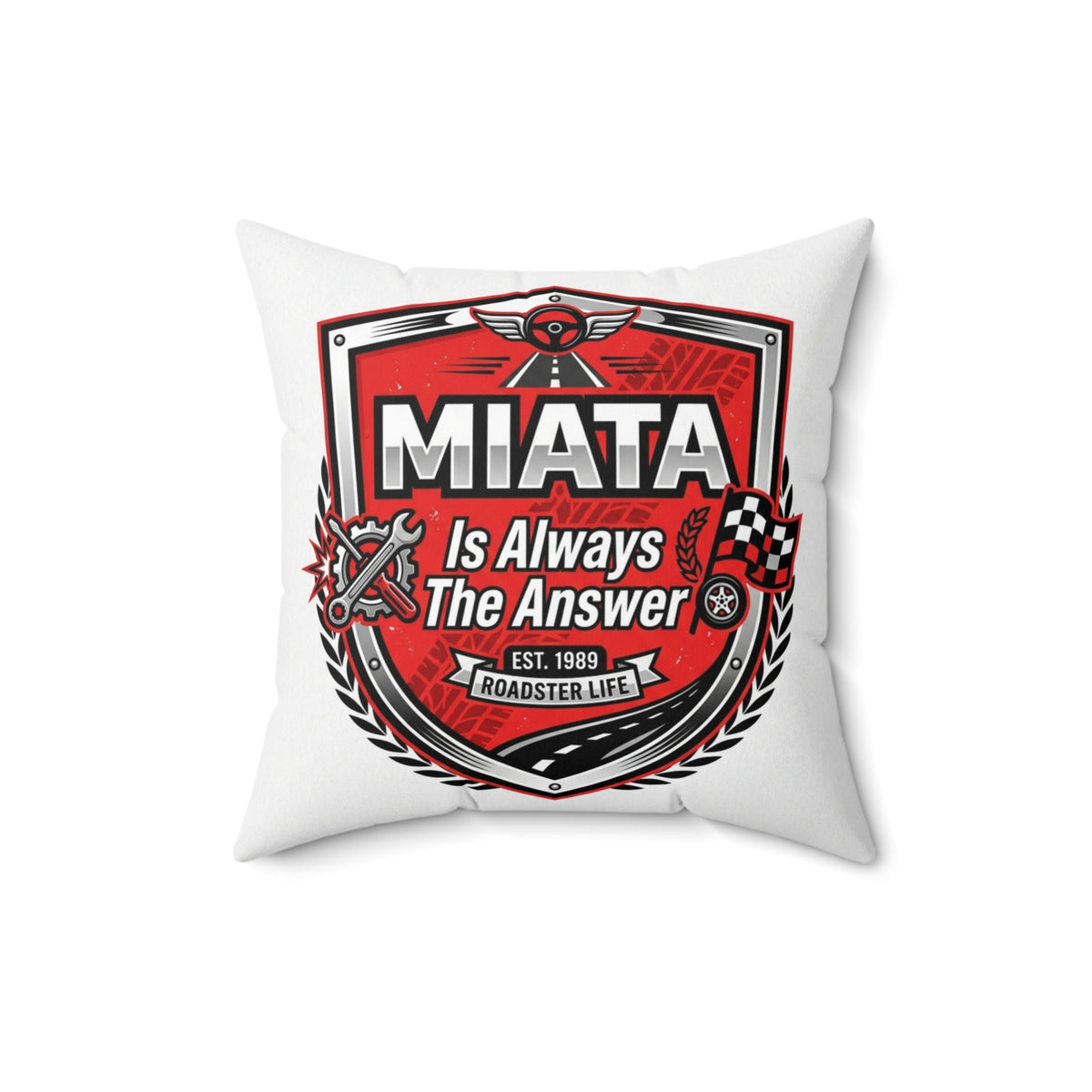 Car guys Miata Is Always The Answer Pillow