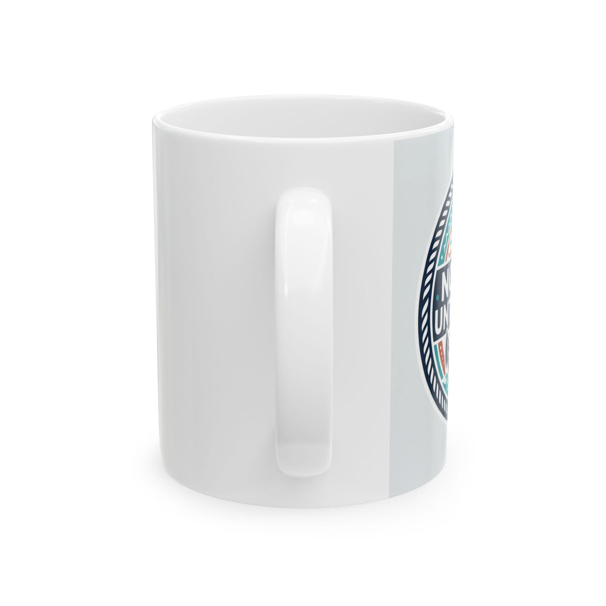 Boating for Men No Wake Until Coffee Mug