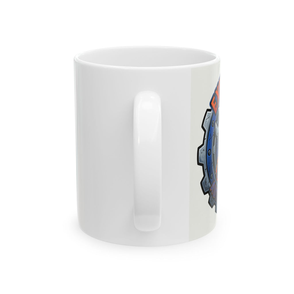 Mechanic for Men Exhausted Auto Mechanic Coffee Mug
