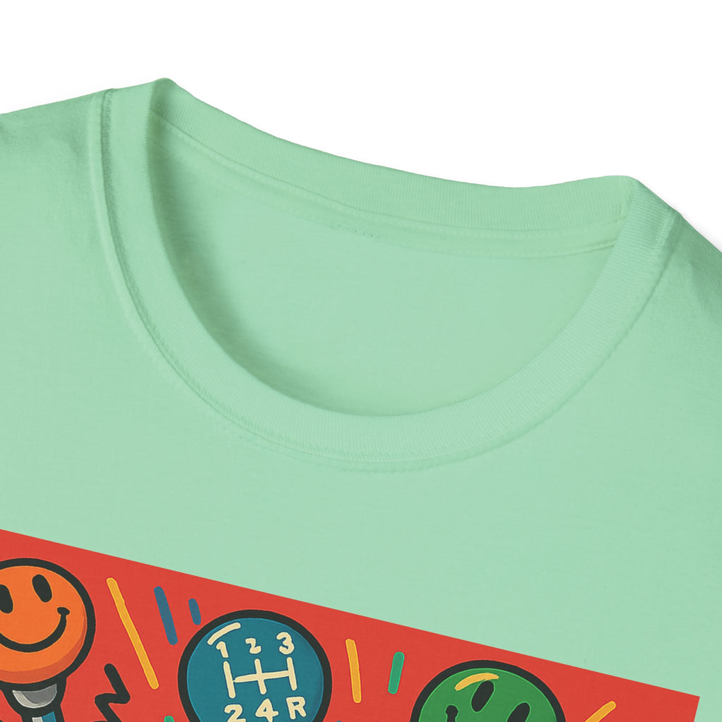 Gift for Car Guy Save the Manuals T-Shirt for Auto Enthusiasts