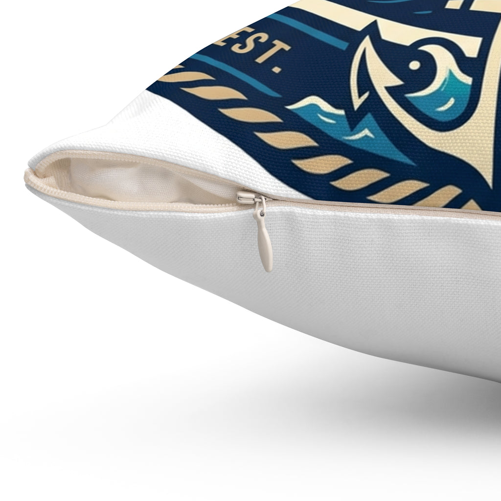Boating for men Pontoon Commander Pillow Nautical Decor
