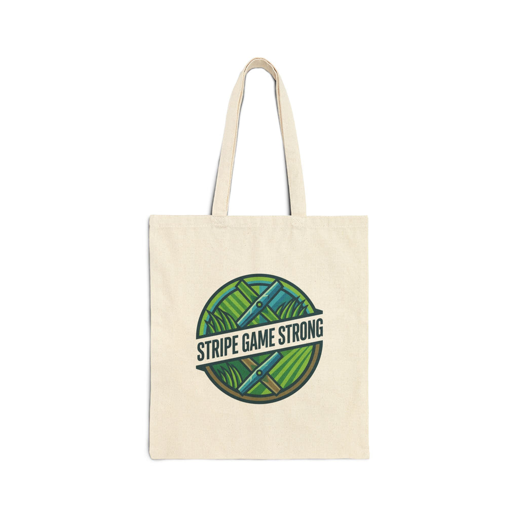 Landscaper for men Stripe Game Strong Tote Bag