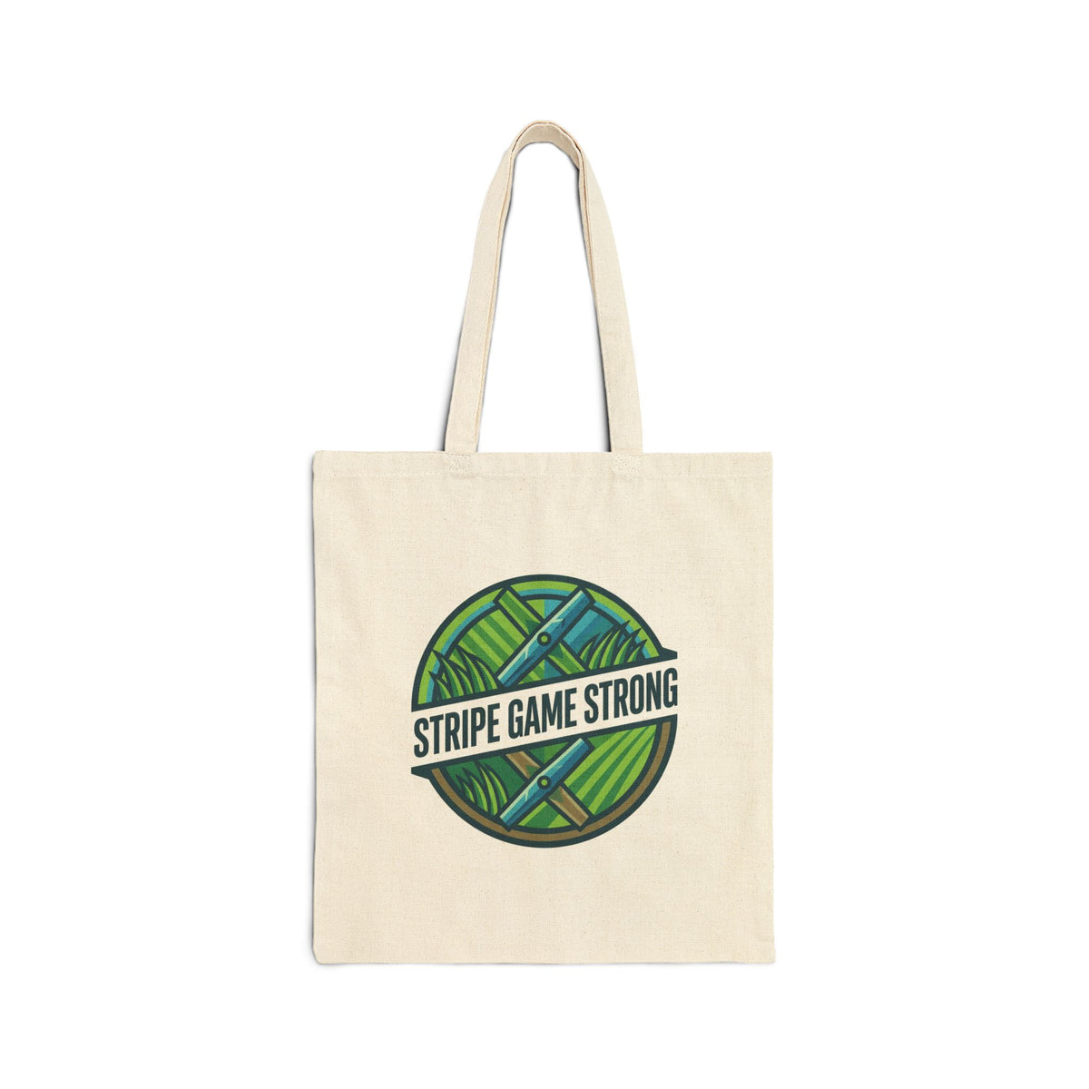 Landscaper for men Stripe Game Strong Tote Bag