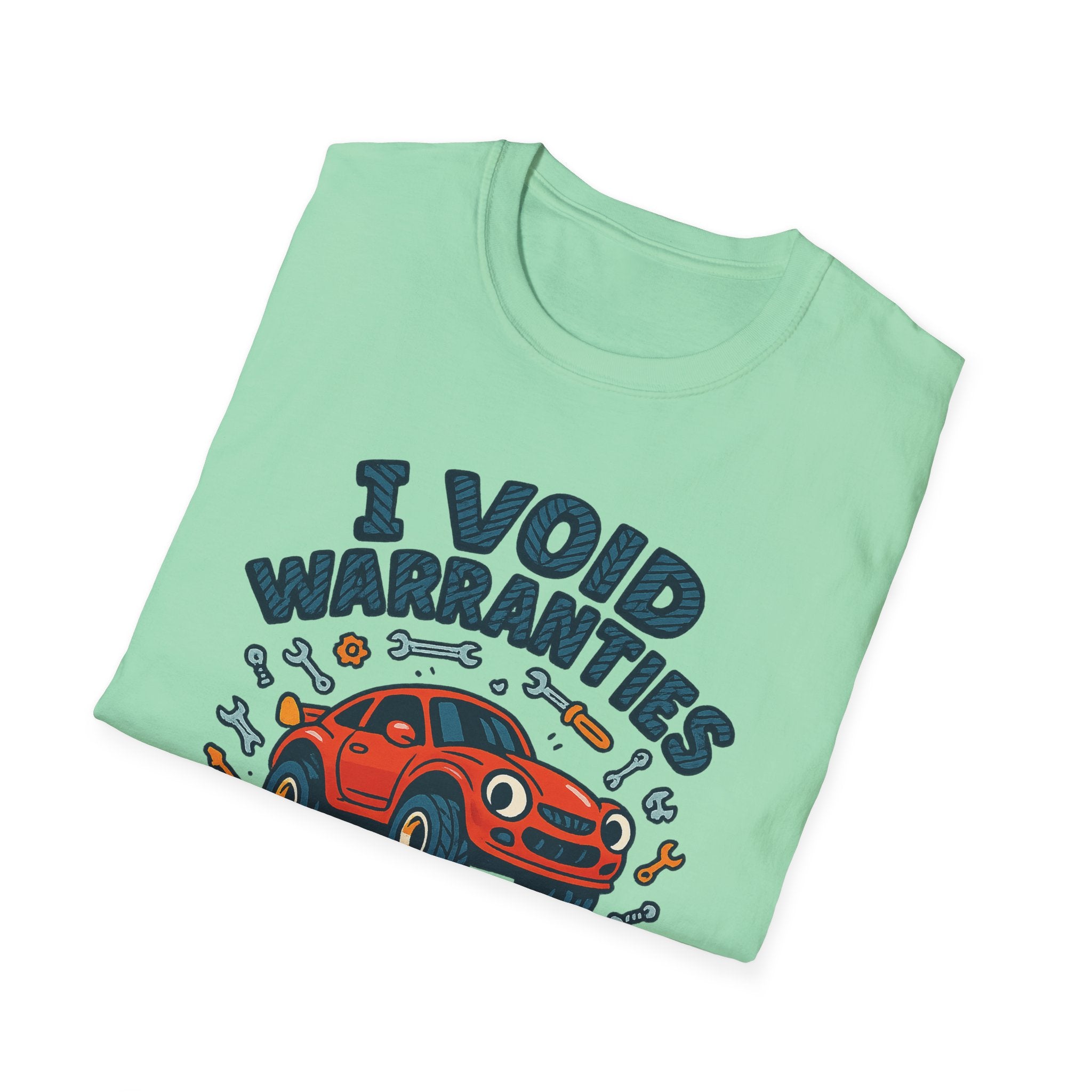 Gift for Car Guy Shirt I Void Warranties Funny Mechanic T Shirt