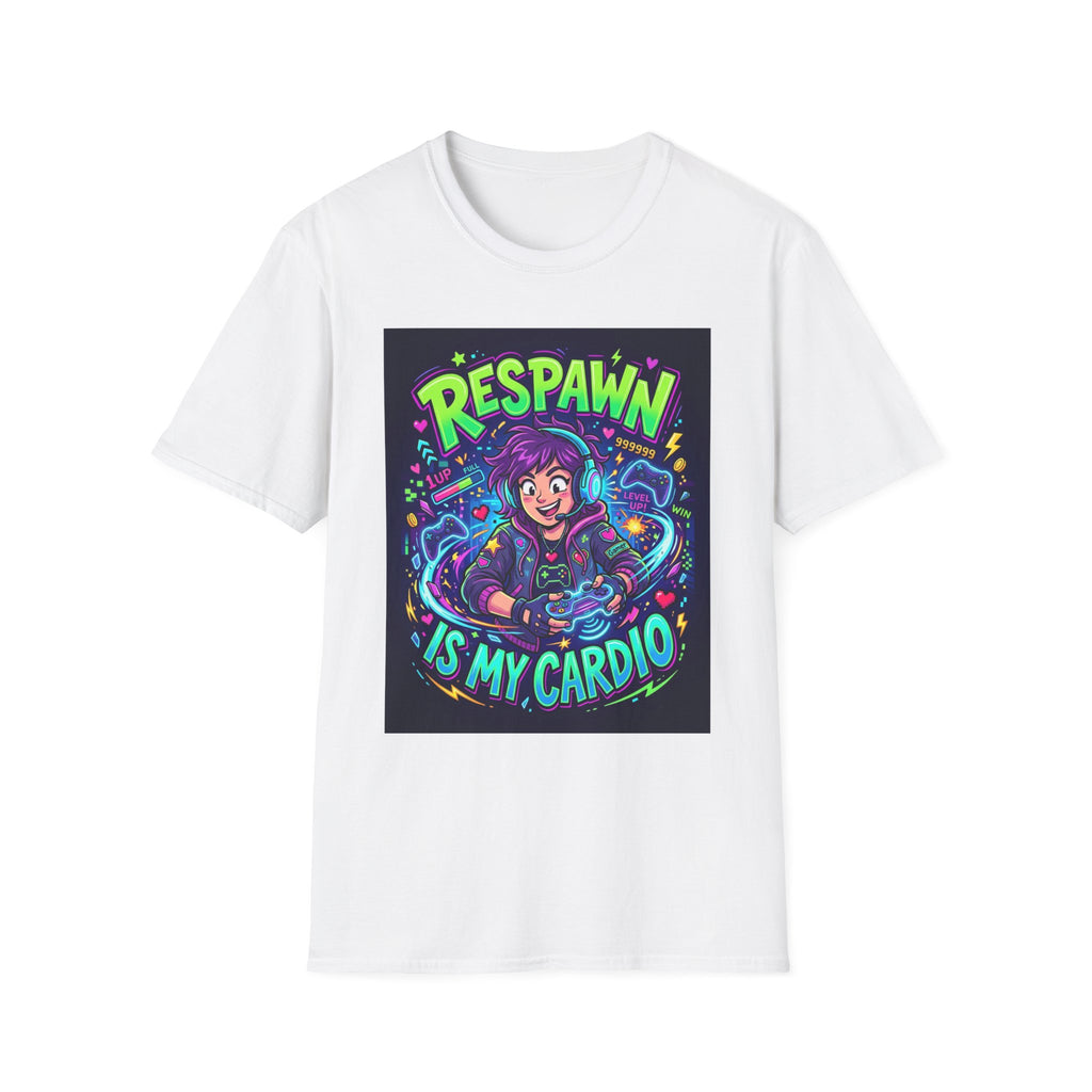 For Gamer Respawn Is My Cardio T-Shirt