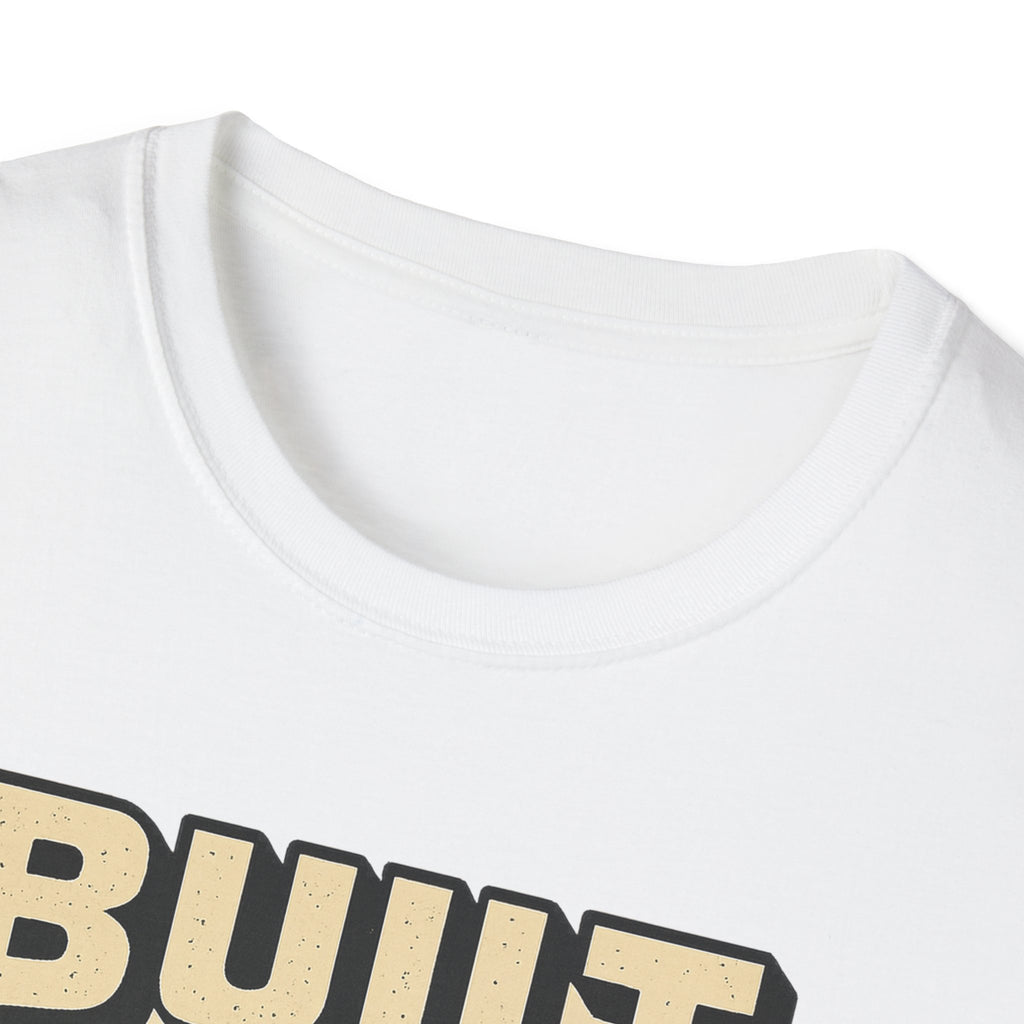 Gift for Car Guy Built Not Bought T-Shirt Motivational Car Enthusiast Tee