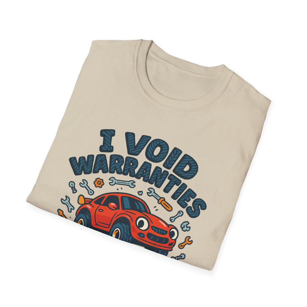 Gift for Car Guy Shirt I Void Warranties Funny Mechanic T Shirt