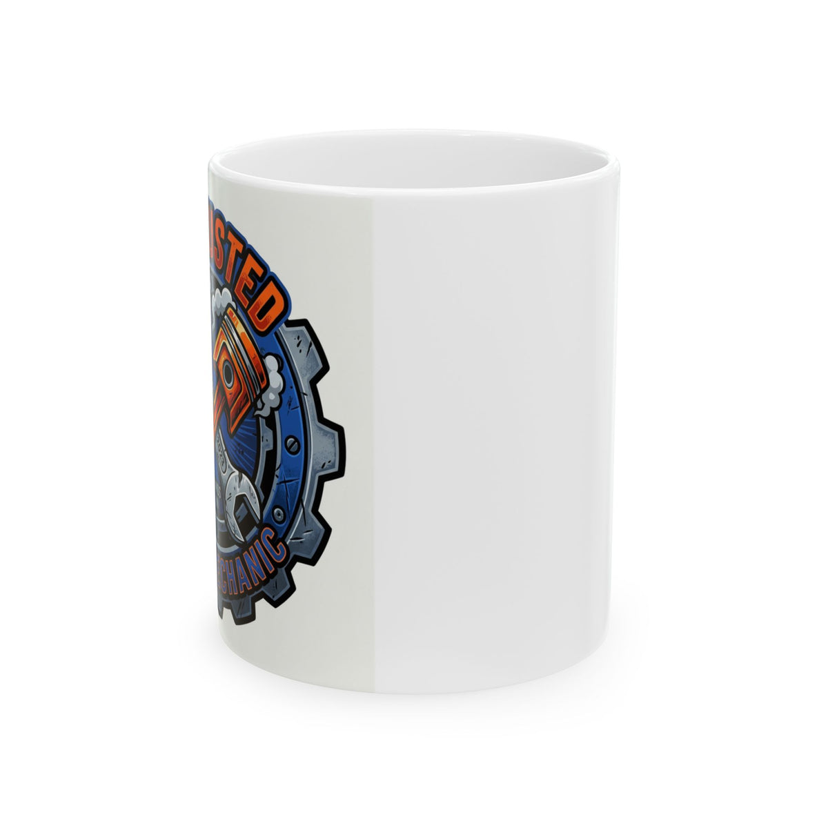 Mechanic for Men Exhausted Auto Mechanic Coffee Mug