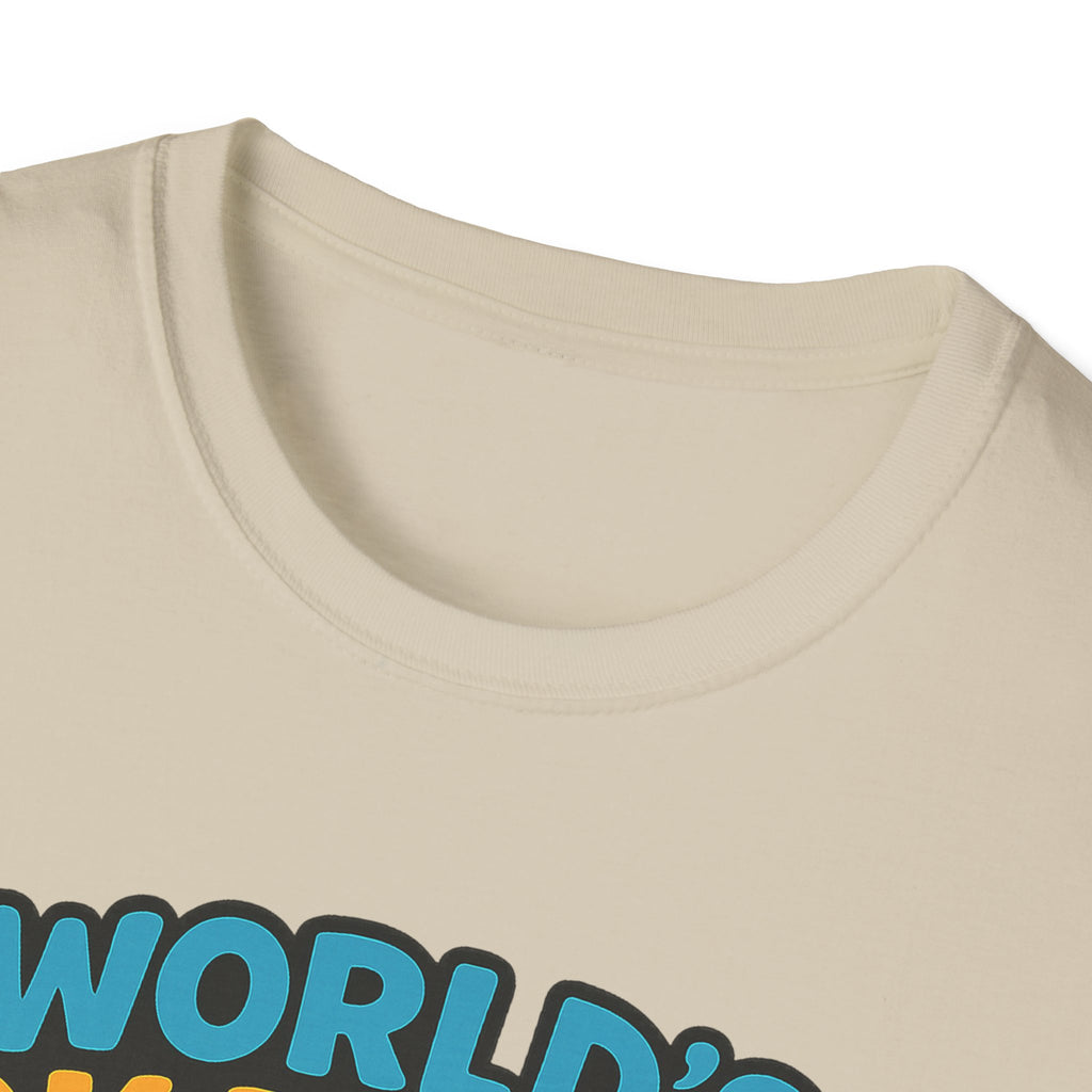 Fathers Day Gift Worlds Okayest Dad Funny T-Shirt for Dad