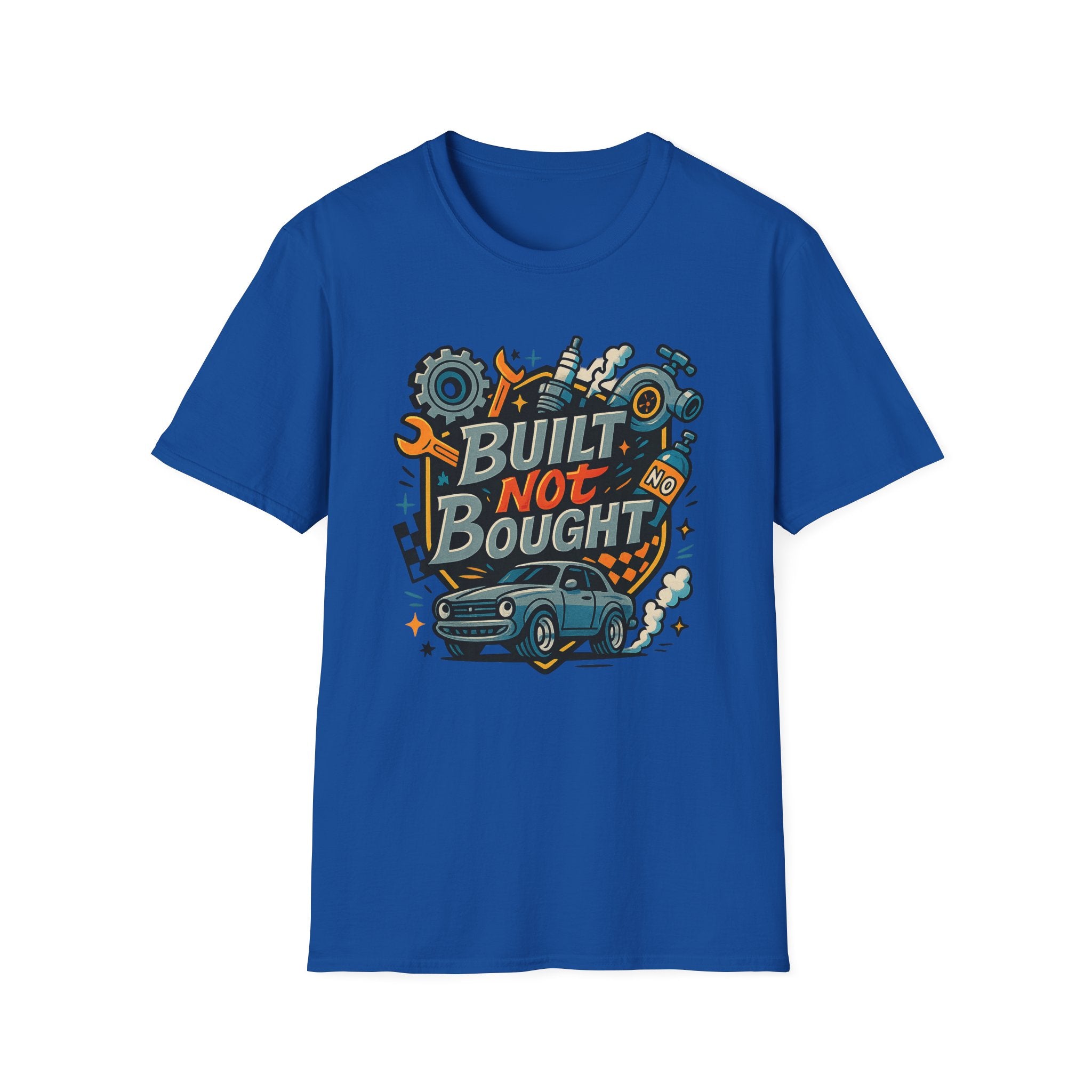 Gift for car guy Built Not Bought Car Enthusiasts Shirt