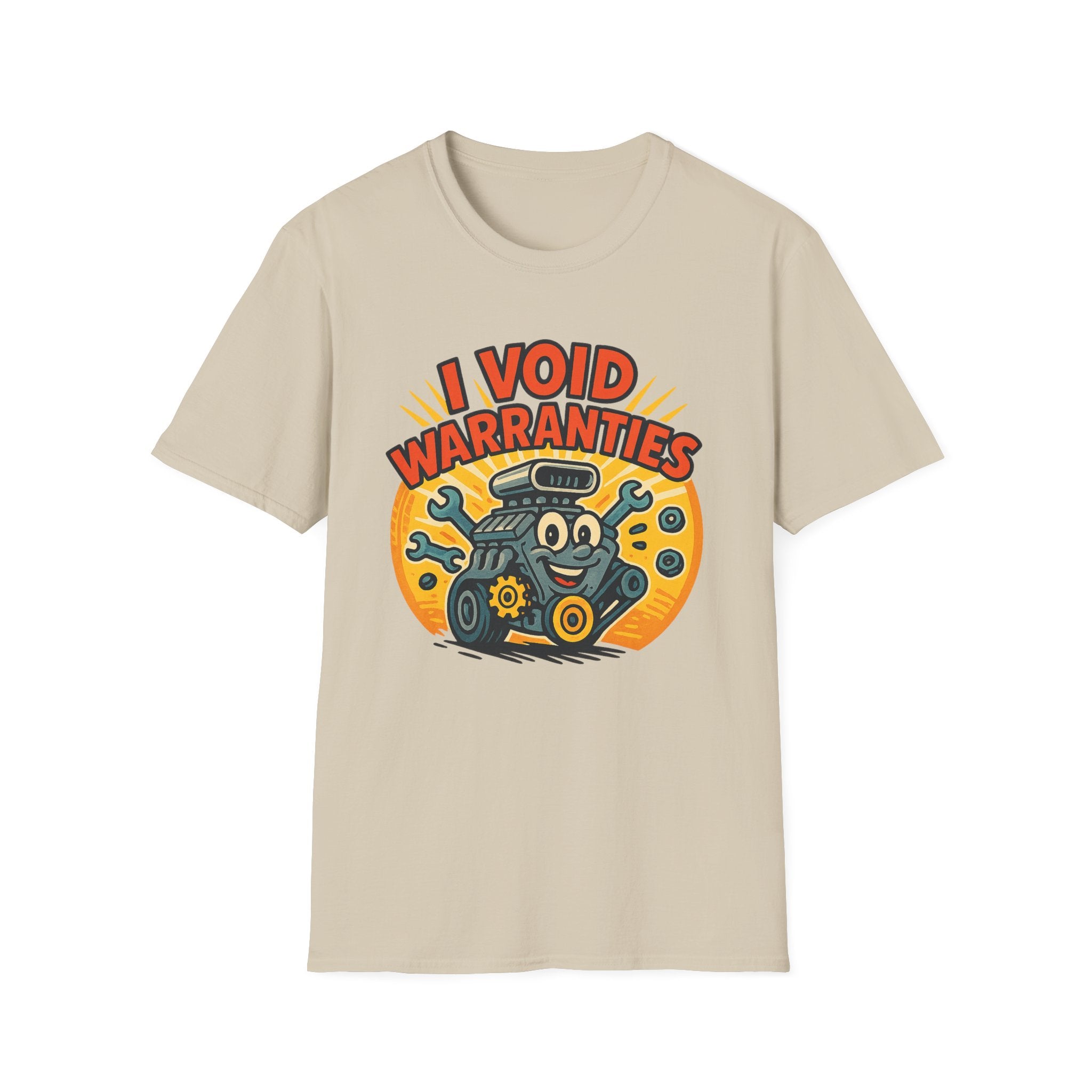 Gift for Car Guy Shirt I Void Warranties Funny Auto Mechanic Tee