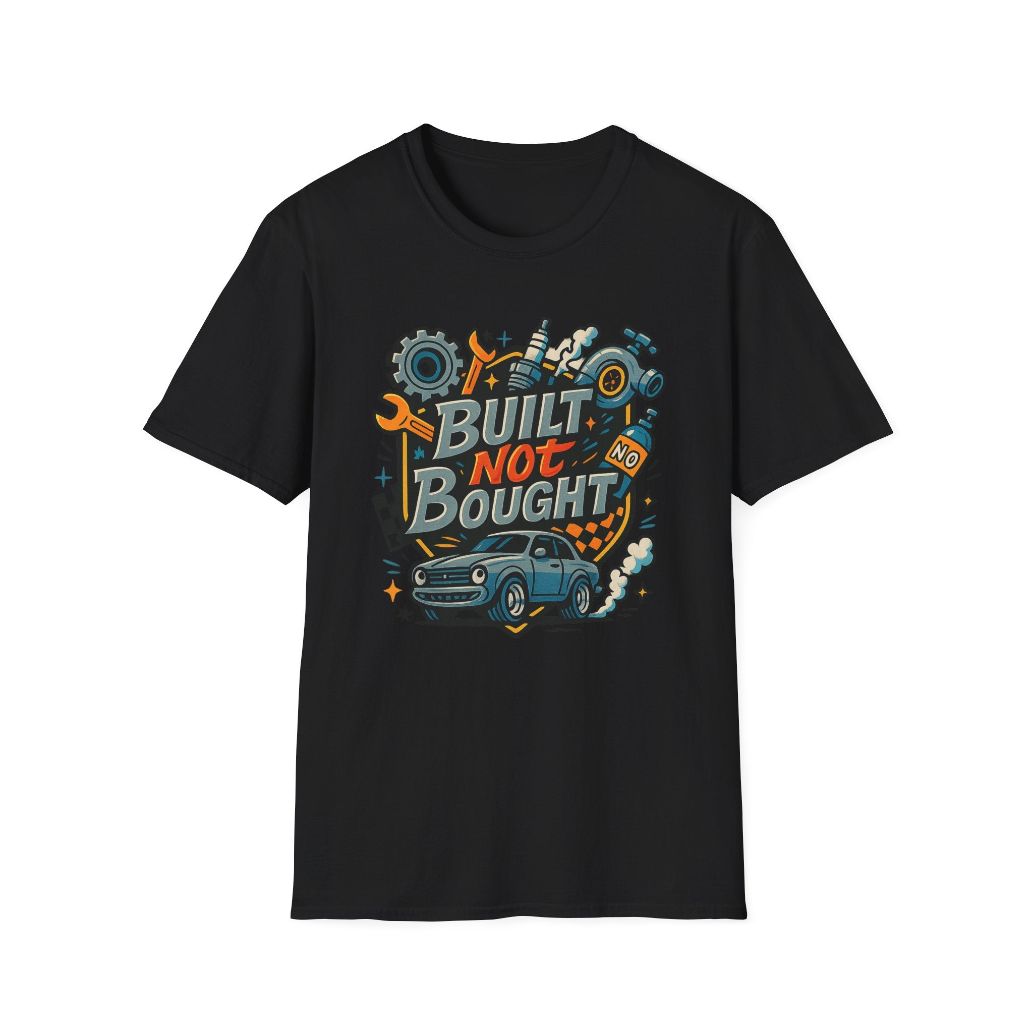 Gift for car guy Built Not Bought Car Enthusiasts Shirt