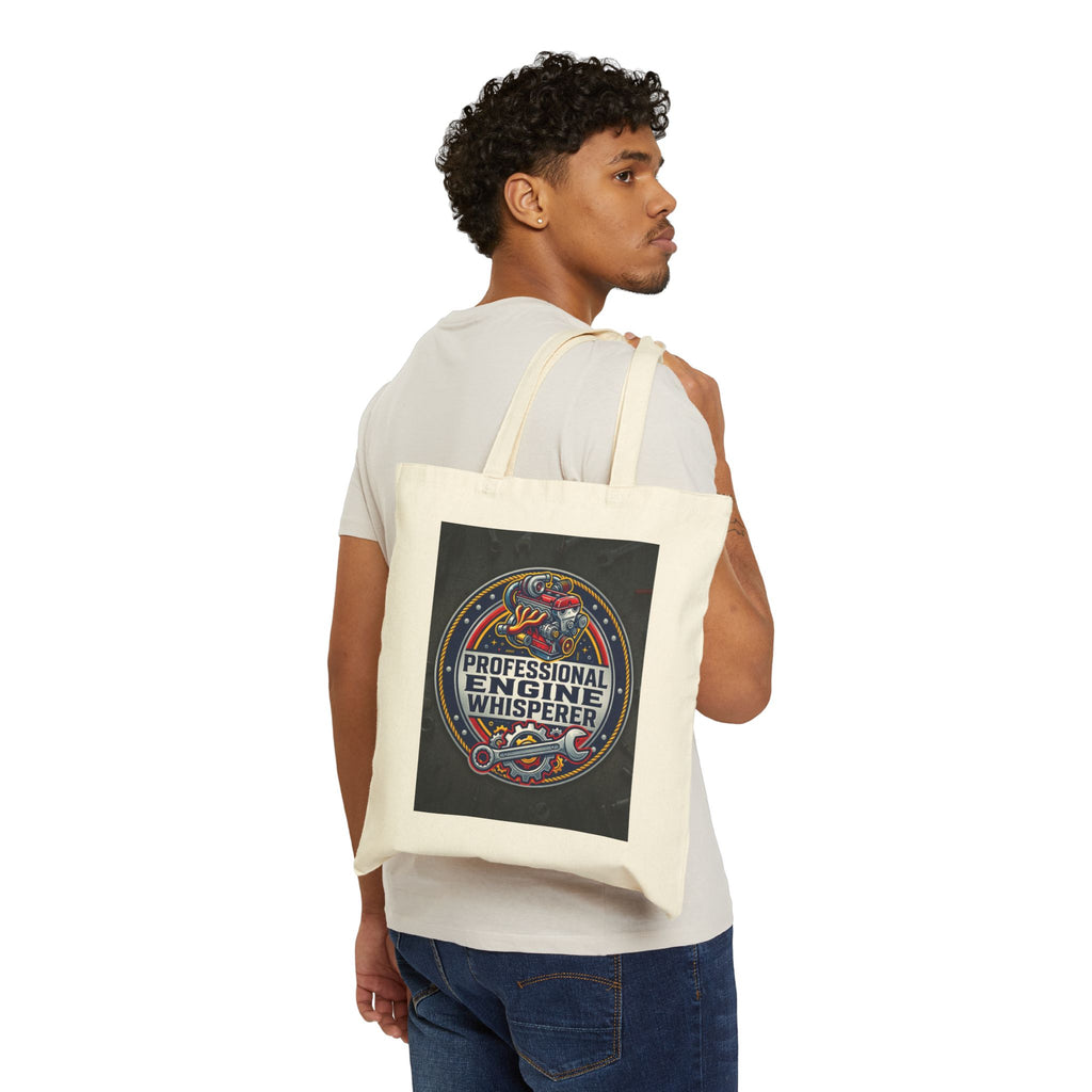 Mechanic for men Professional Engine Whisperer Tote Bag