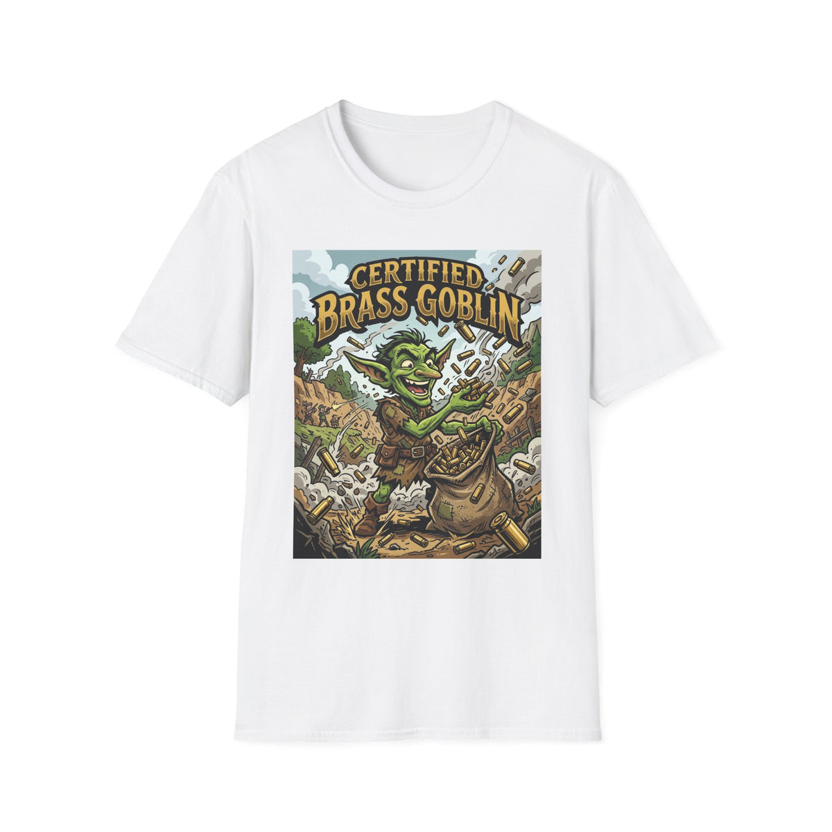 Gun owners Certified Brass Goblin Tee Stylish and Bold