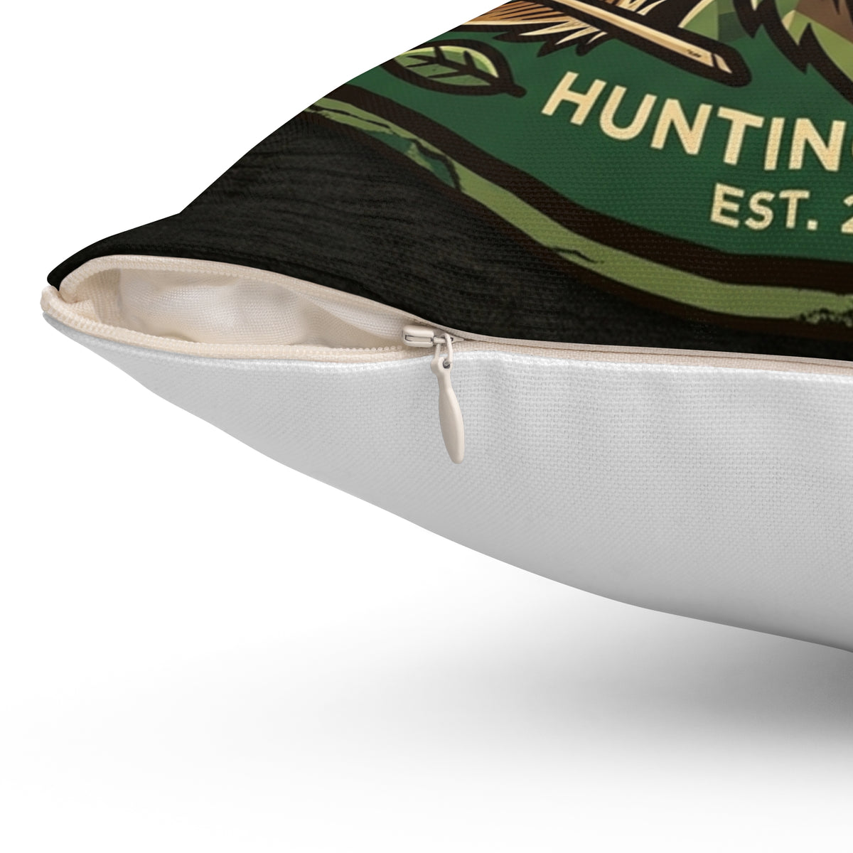 Hunters Elk Yeah Pillow Rustic Home Decor for Outdoors Enthusiasts