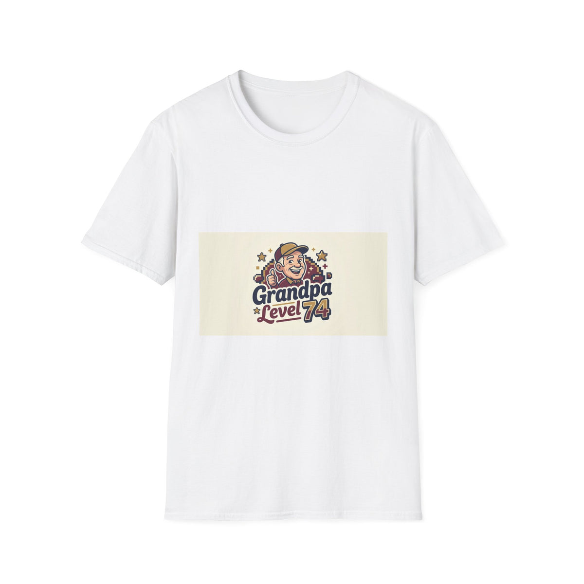Birthday Shirt for 74 Year Old Grandpa: Grandpa Level 74