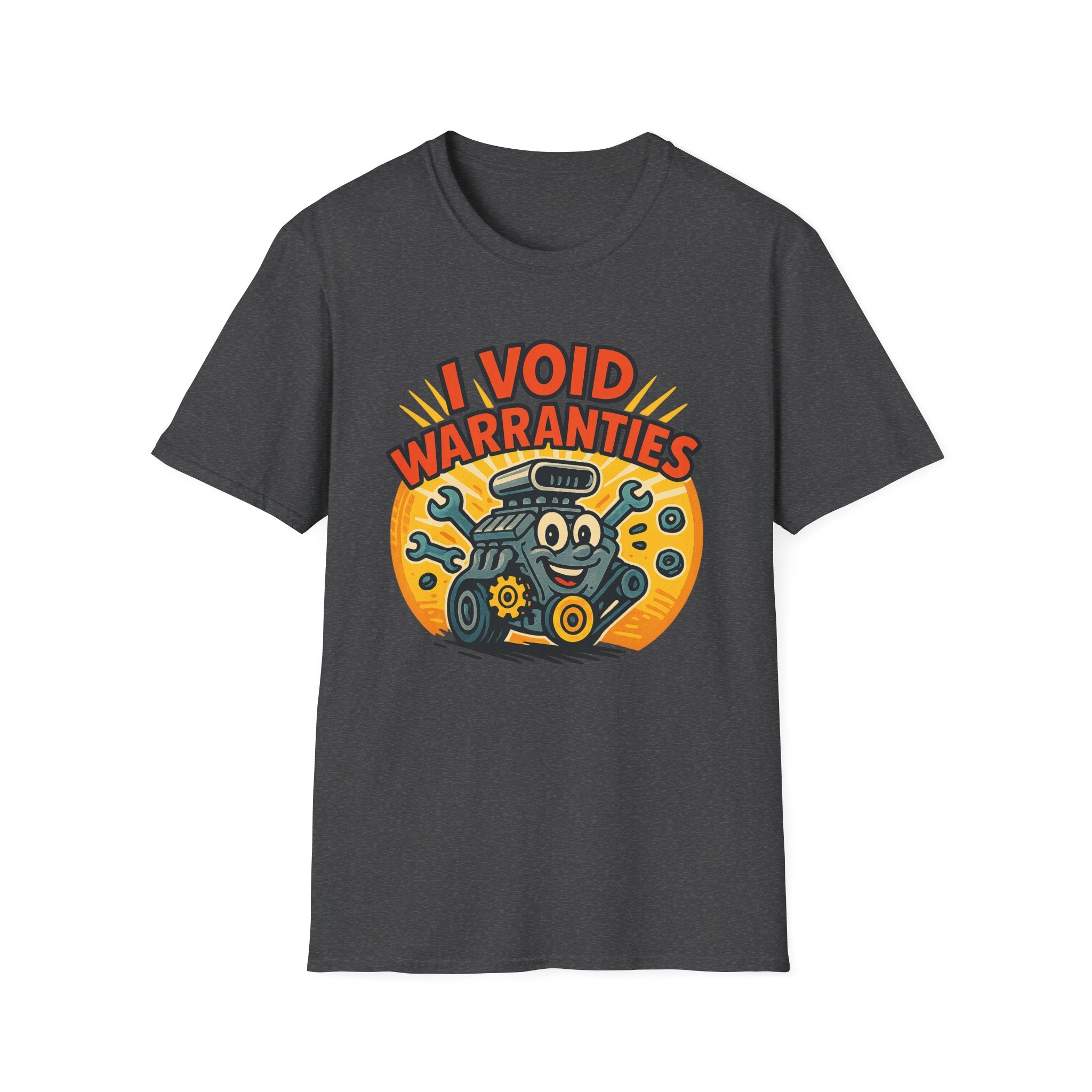 Gift for Car Guy Shirt I Void Warranties Funny Auto Mechanic Tee