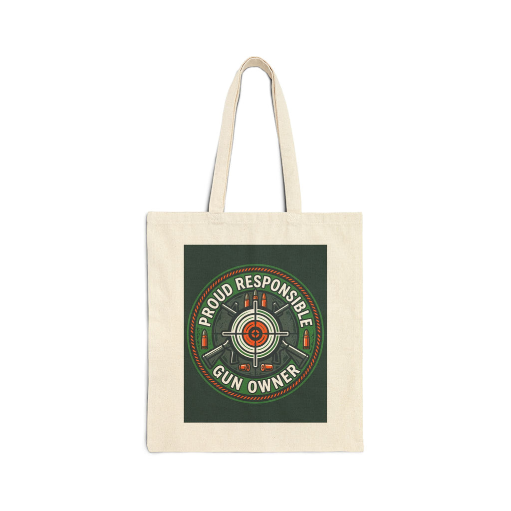 Gun Owners Proud Responsible Gun Owner Tote Bag