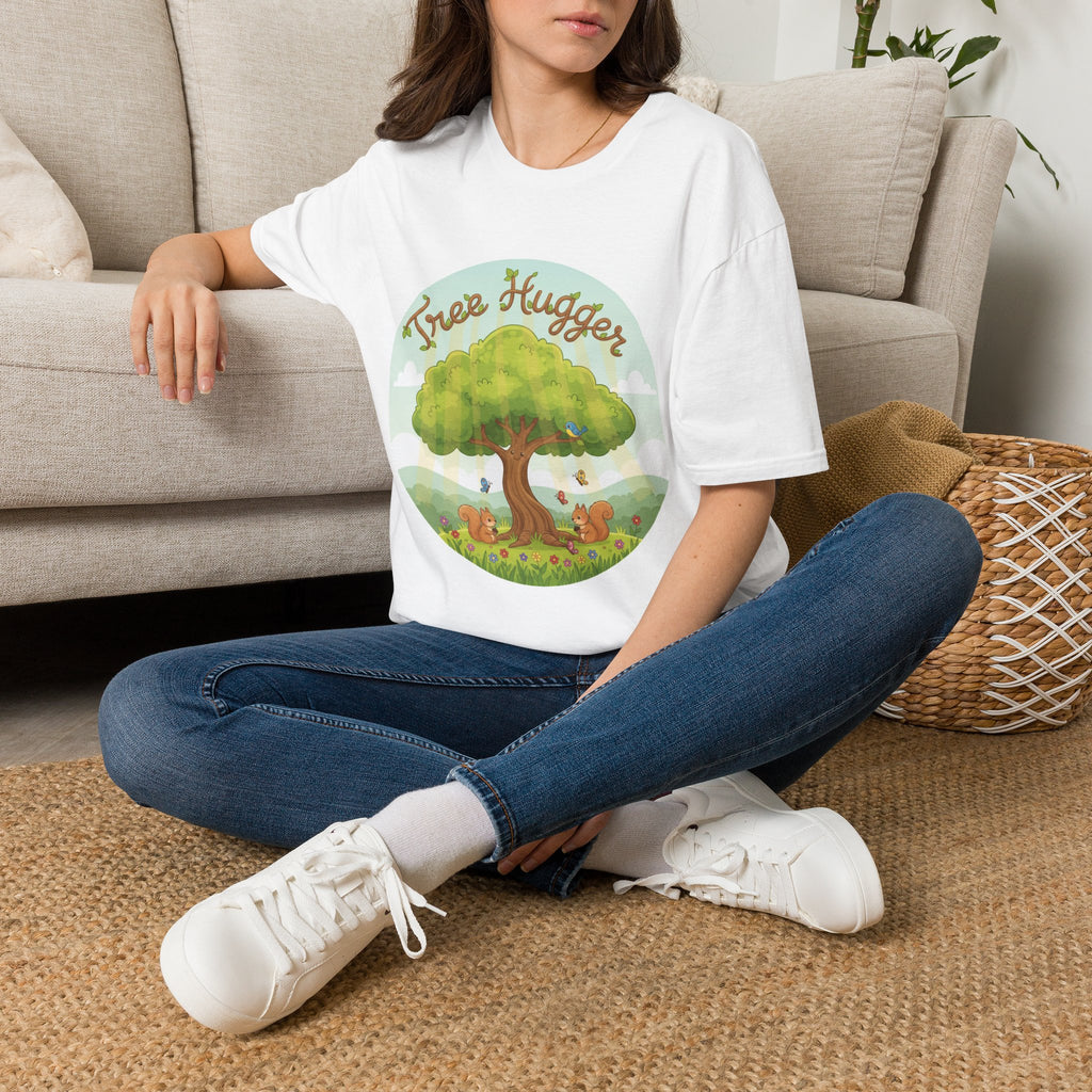 Gift for Nature Lover Tree Hugger Shirt Vintage Style Tee