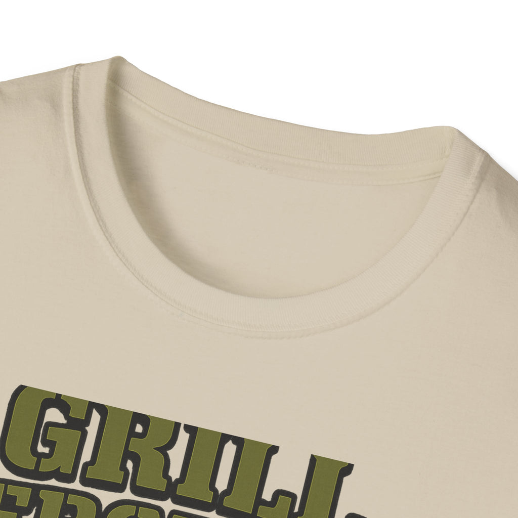 Fathers Day Gift Grill Sergeant Shirt BBQ Dad Tee