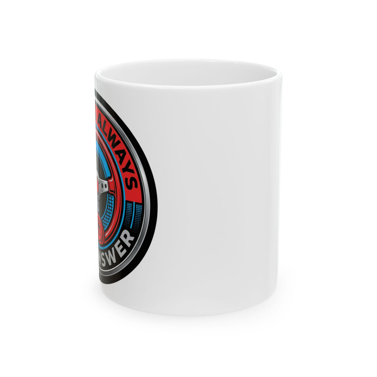 Car guys Miata Is Always The Answer Mug for Auto Enthusiasts