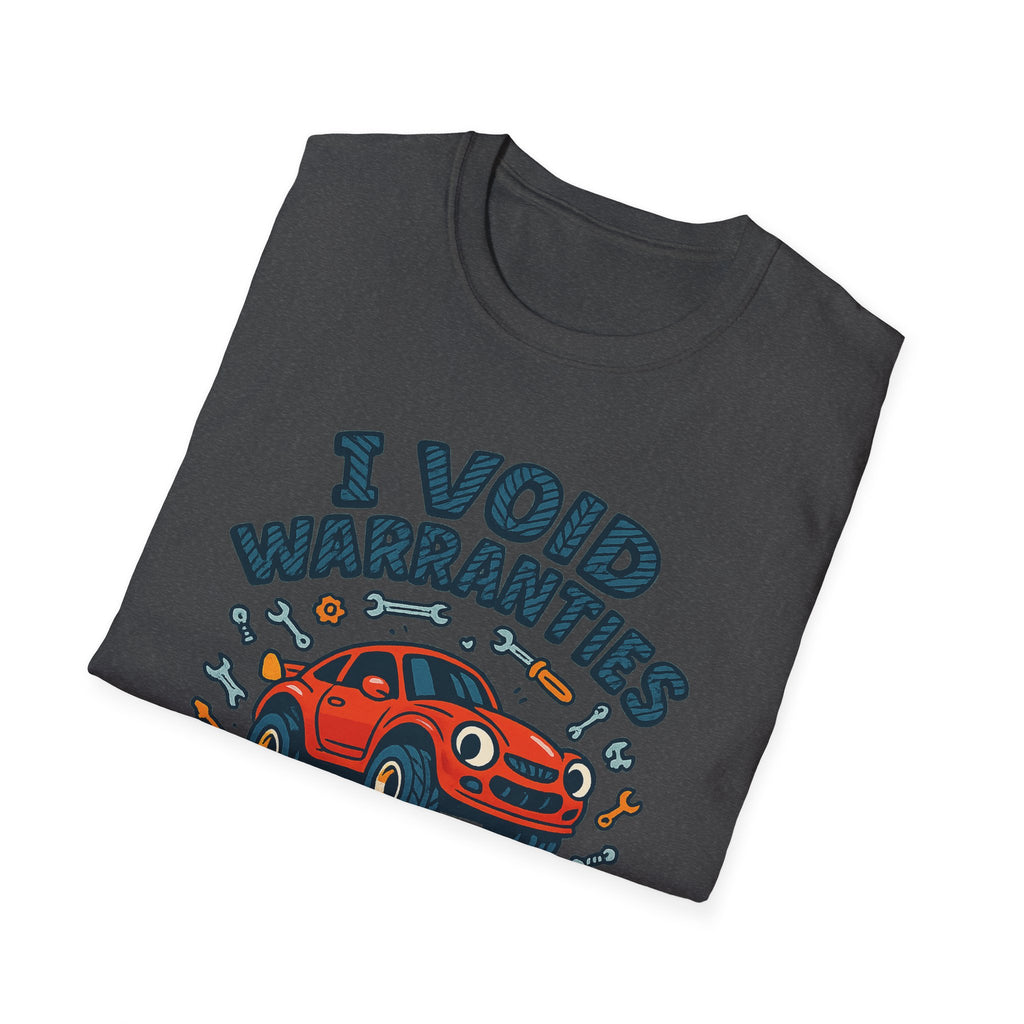 Gift for Car Guy Shirt I Void Warranties Funny Mechanic T Shirt