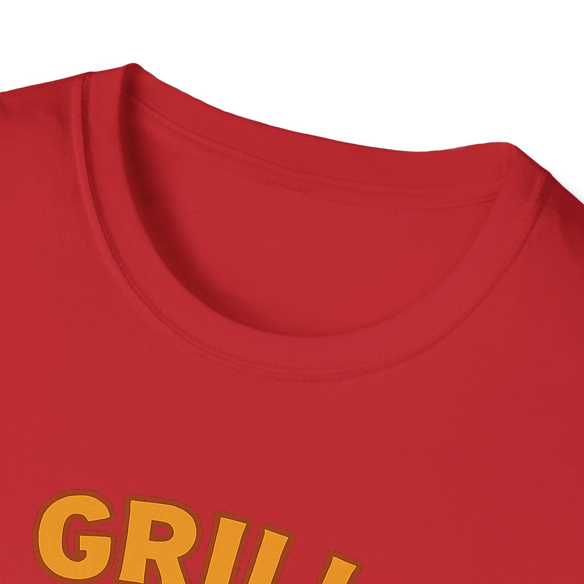 Fathers Day Gift Grill Sergeant BBQ Graphic T-Shirt for Outdoor Cooking