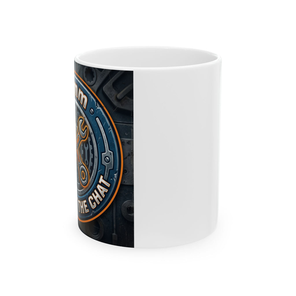 Mechanic for Men Funny 10mm Has Left The Chat Coffee Mug