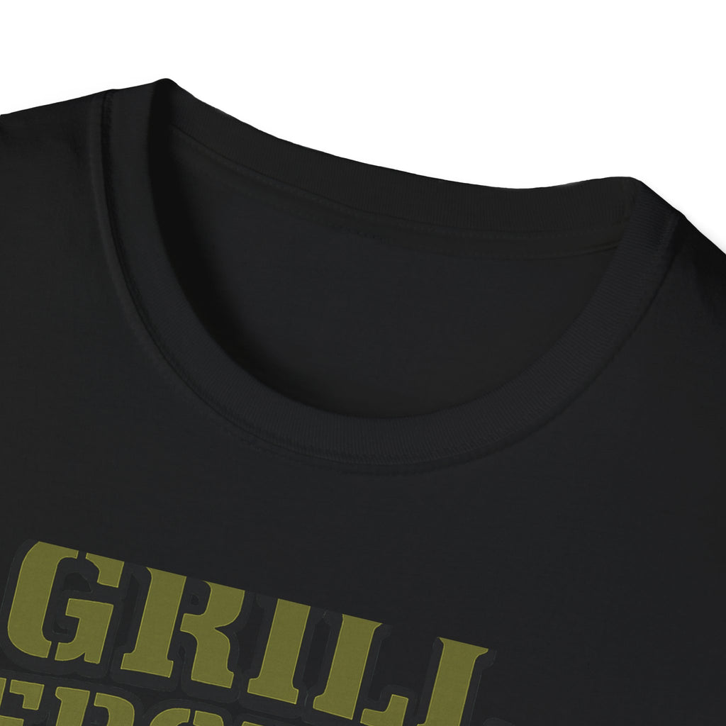 Fathers Day Gift Grill Sergeant Shirt BBQ Dad Tee